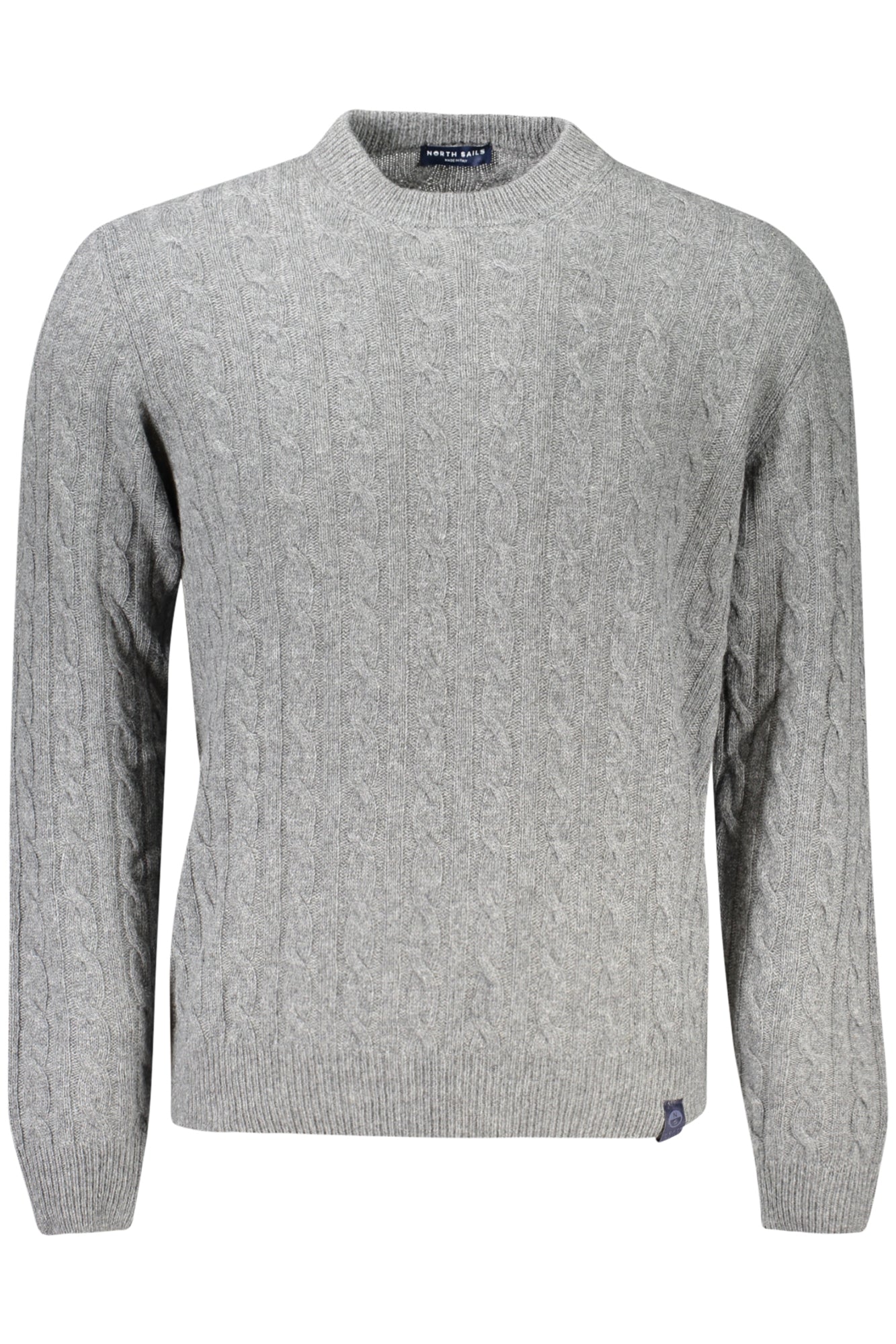 NORTH SAILS Herren Pullover Grau – Cachemire-Mix für Herbst/Winter | soulluna.de Grau Hauptbild