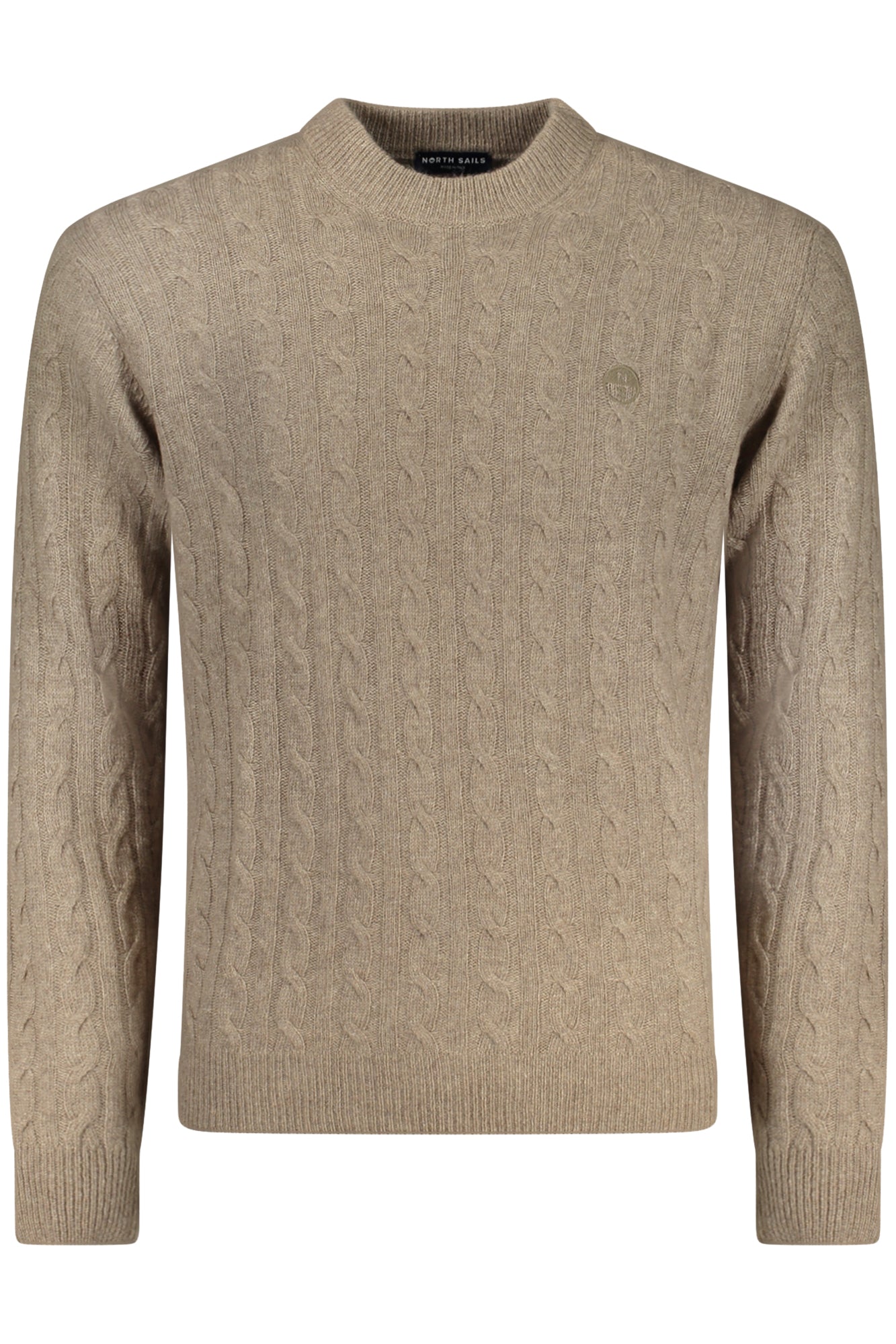 NORTH SAILS Herren Pullover Braun – Lana-Cachemire-Mix für Herbst/Winter | soulluna.de Braun