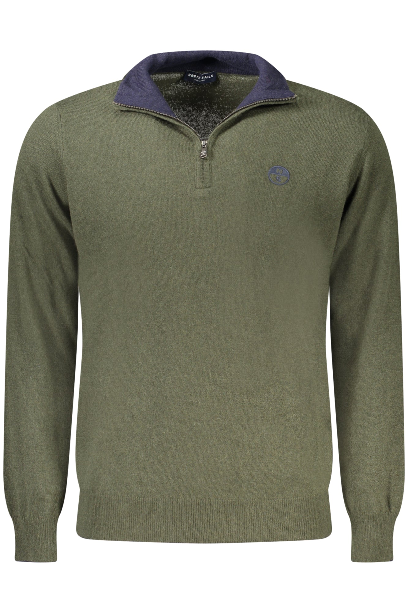 NORTH SAILS Herren Pullover Grün – Cachemire-Mix für Herbst/Winter | Italienische Qualität Grün