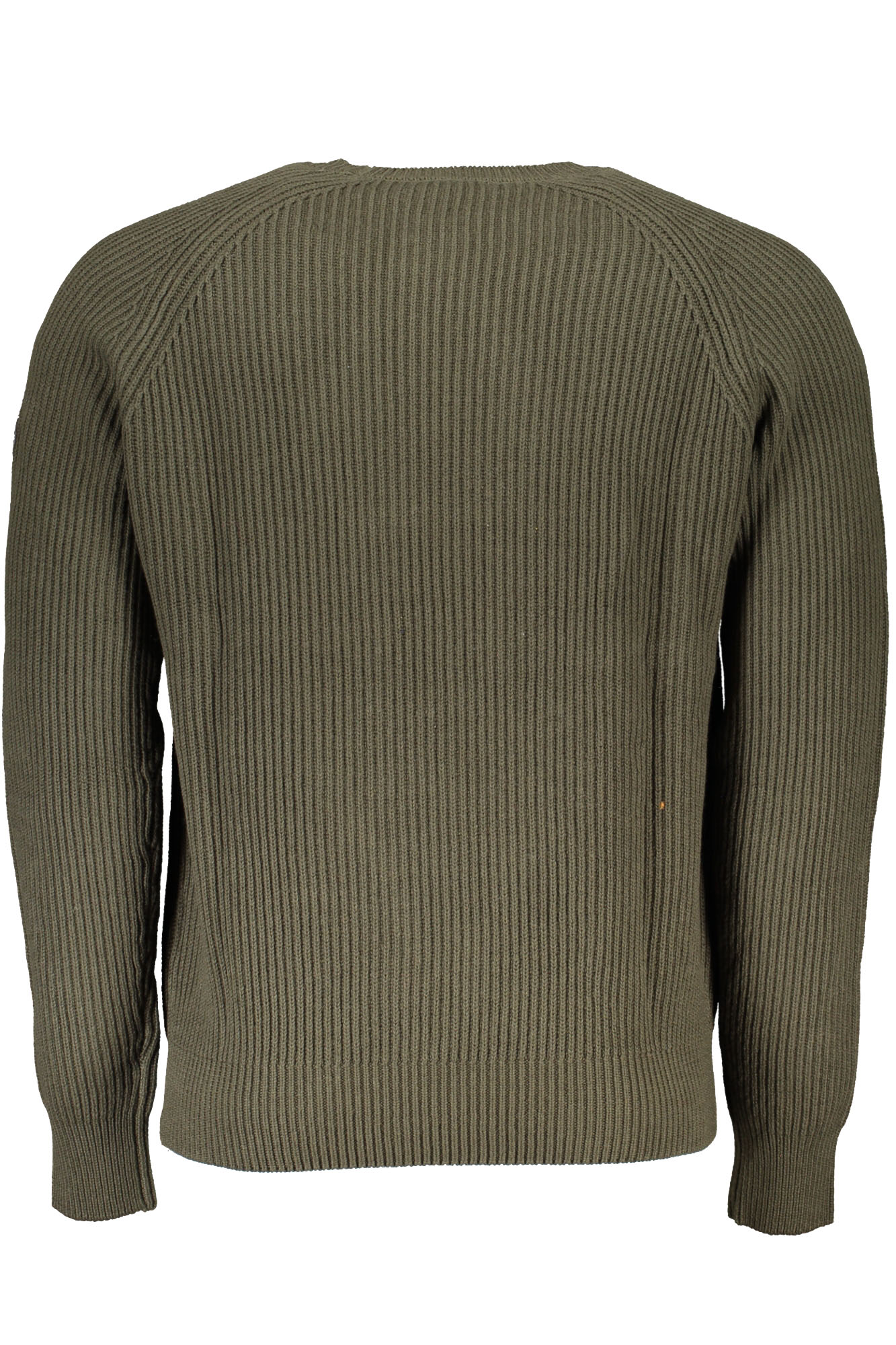 NORTH SAILS Herrenpullover – Grüner Langarmpullover mit Logo-Applikation für Herbst/Winter Grün