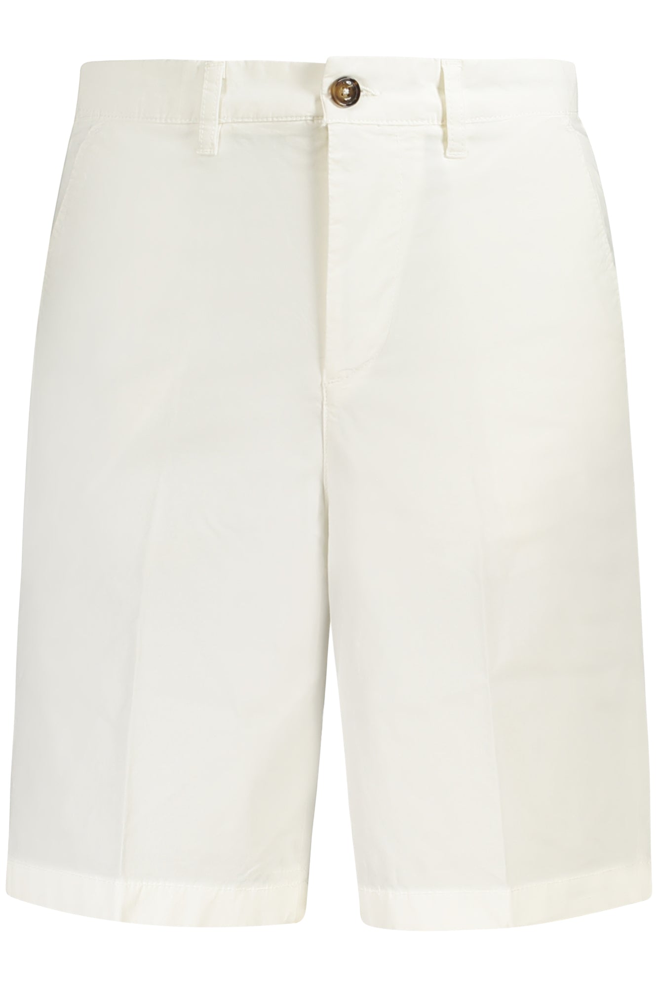 NORTH SAILS Bermudashose Herren Weiss – Leichte Sommerhose aus Baumwolle mit Elastan Weiß