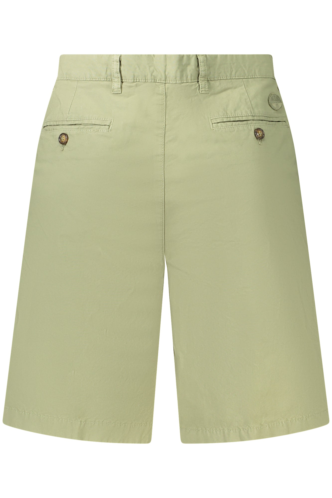 NORTH SAILS Bermudashose Herren Weiss – Leichte Sommerhose aus Baumwolle mit Elastan Grün