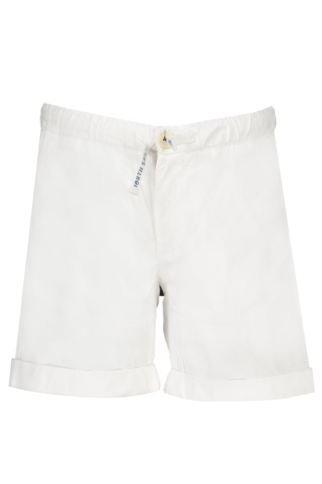 NORTH SAILS Braune Kinderhose Junge – Elastische Bio-Baumwolle Kurze Hose Weiß