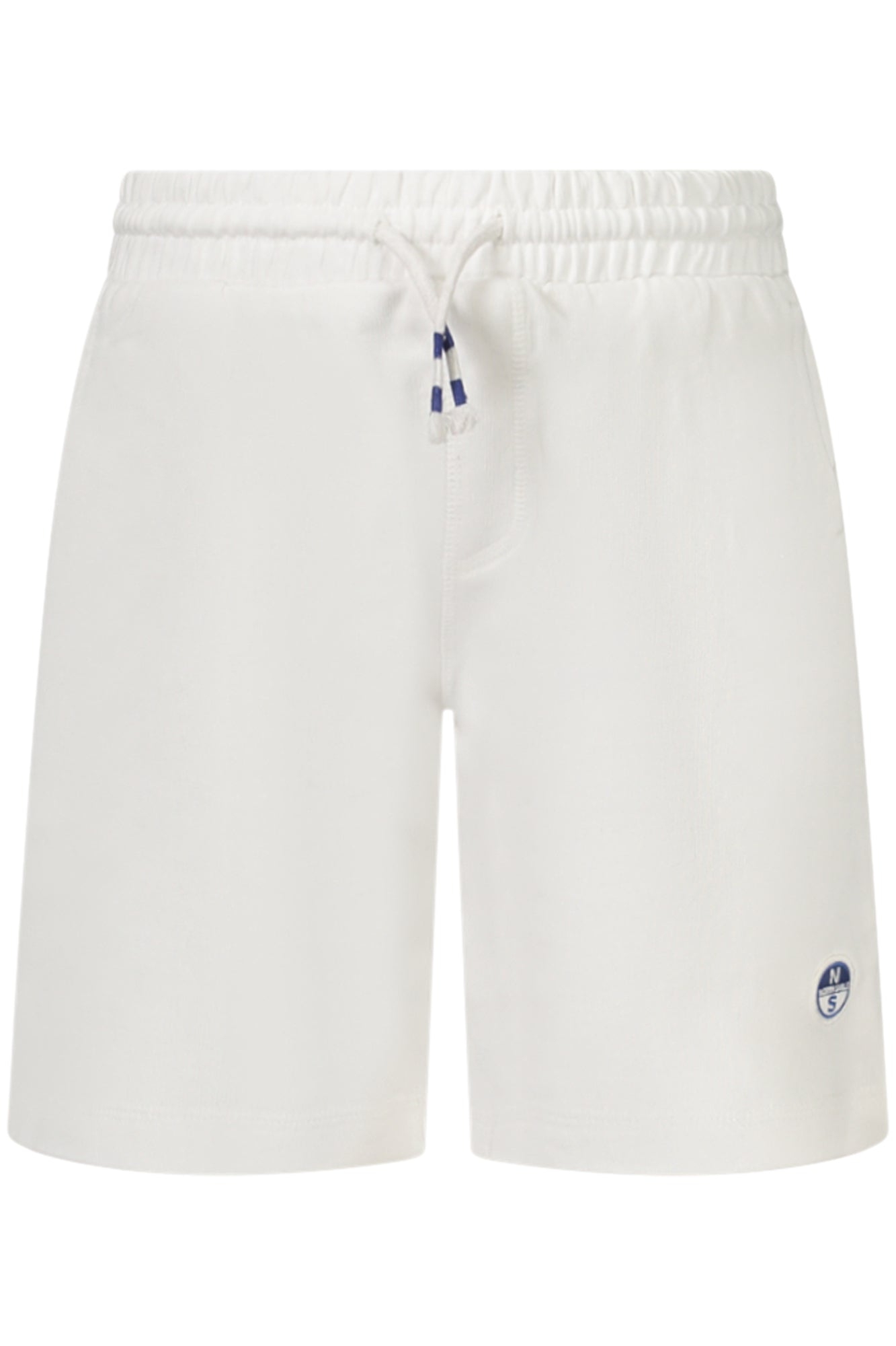 NORTH SAILS Kindershorts Junge – Blaue Baumwoll-Shorts mit elastischem Bund Zweitbild