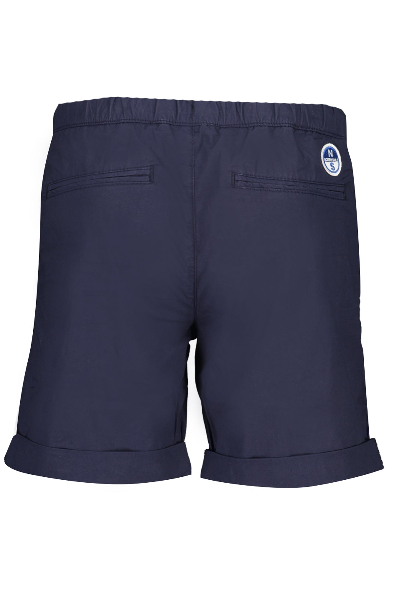 NORTH SAILS Braune Kinderhose Junge – Elastische Bio-Baumwolle Kurze Hose Blau