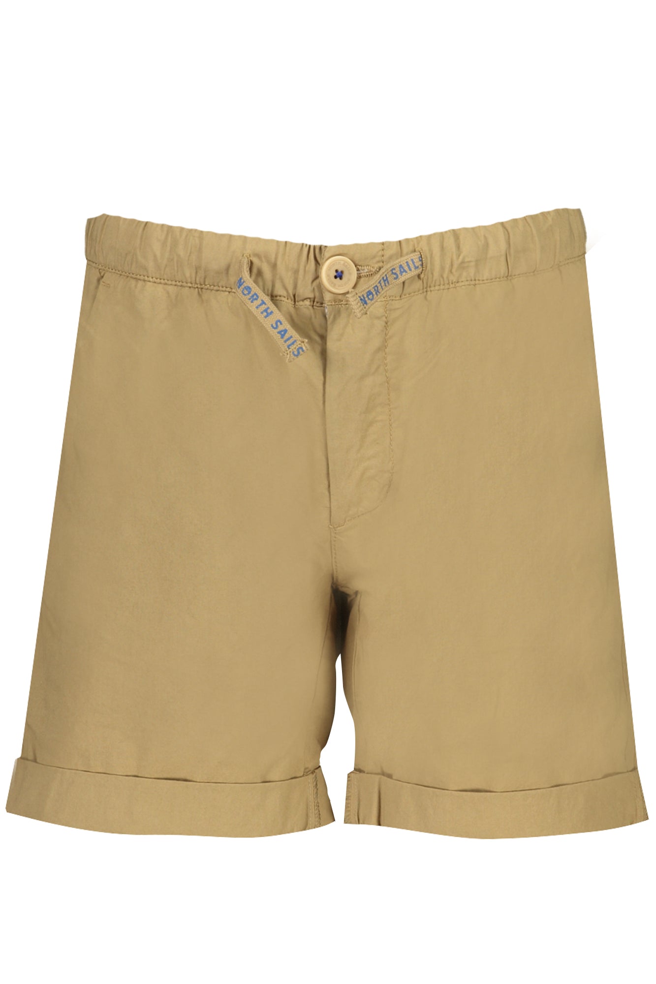 NORTH SAILS Braune Kinderhose Junge – Elastische Bio-Baumwolle Kurze Hose Braun