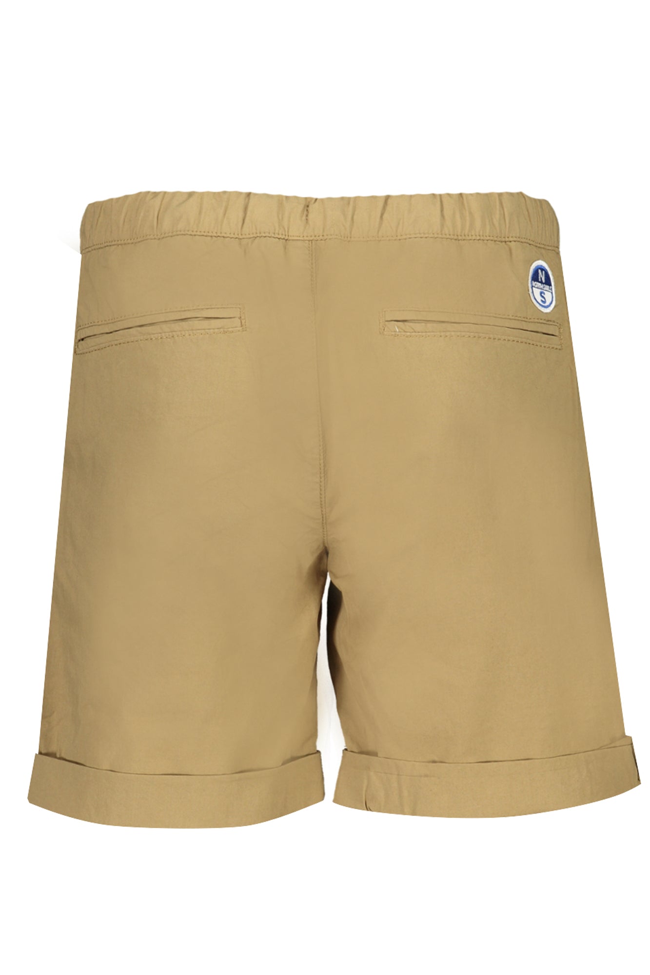 NORTH SAILS Braune Kinderhose Junge – Elastische Bio-Baumwolle Kurze Hose Braun