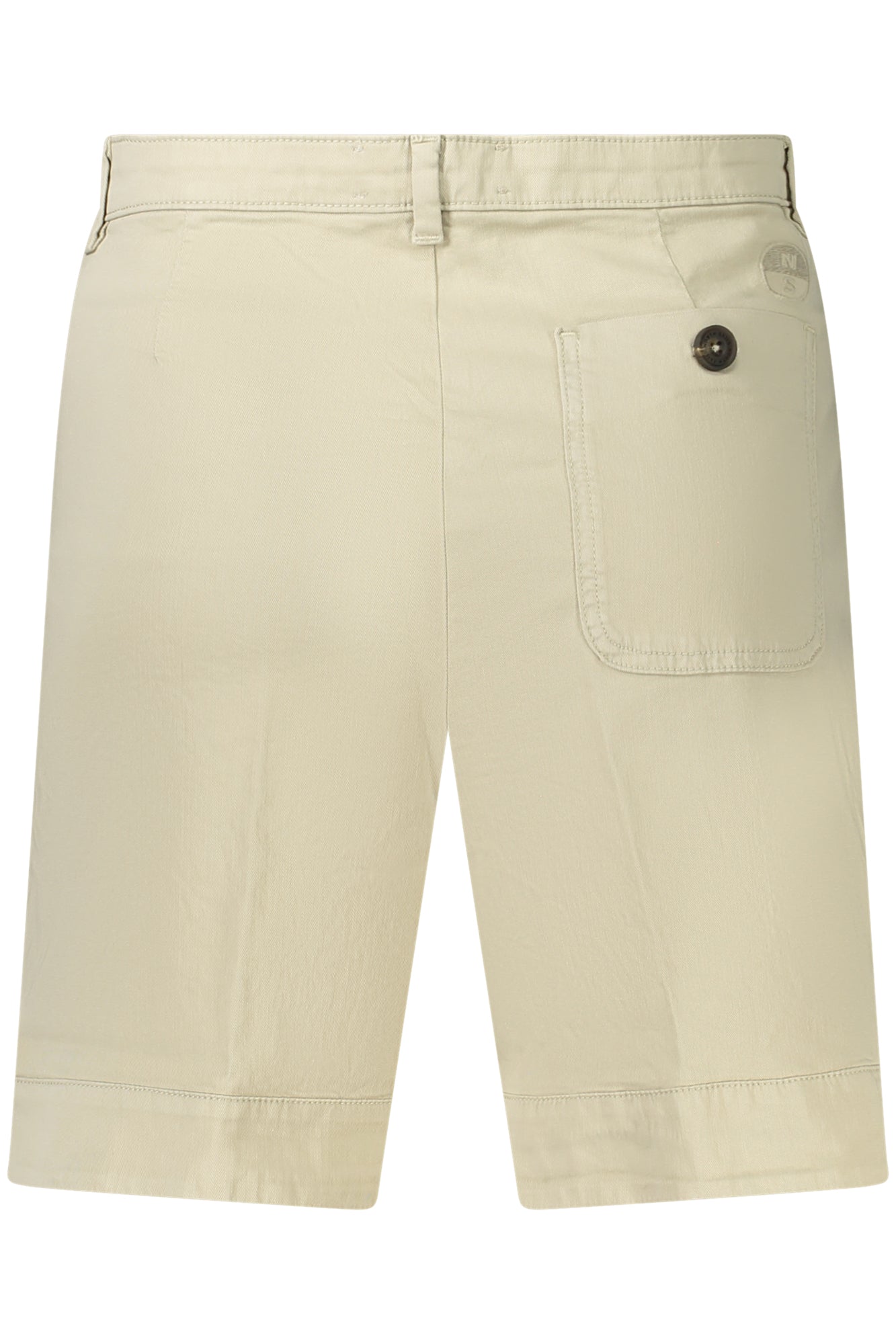 NORTH SAILS Damen Kurze Hose Weiß – Leichte Sommerhose aus Baumwolle mit Elastan Beige