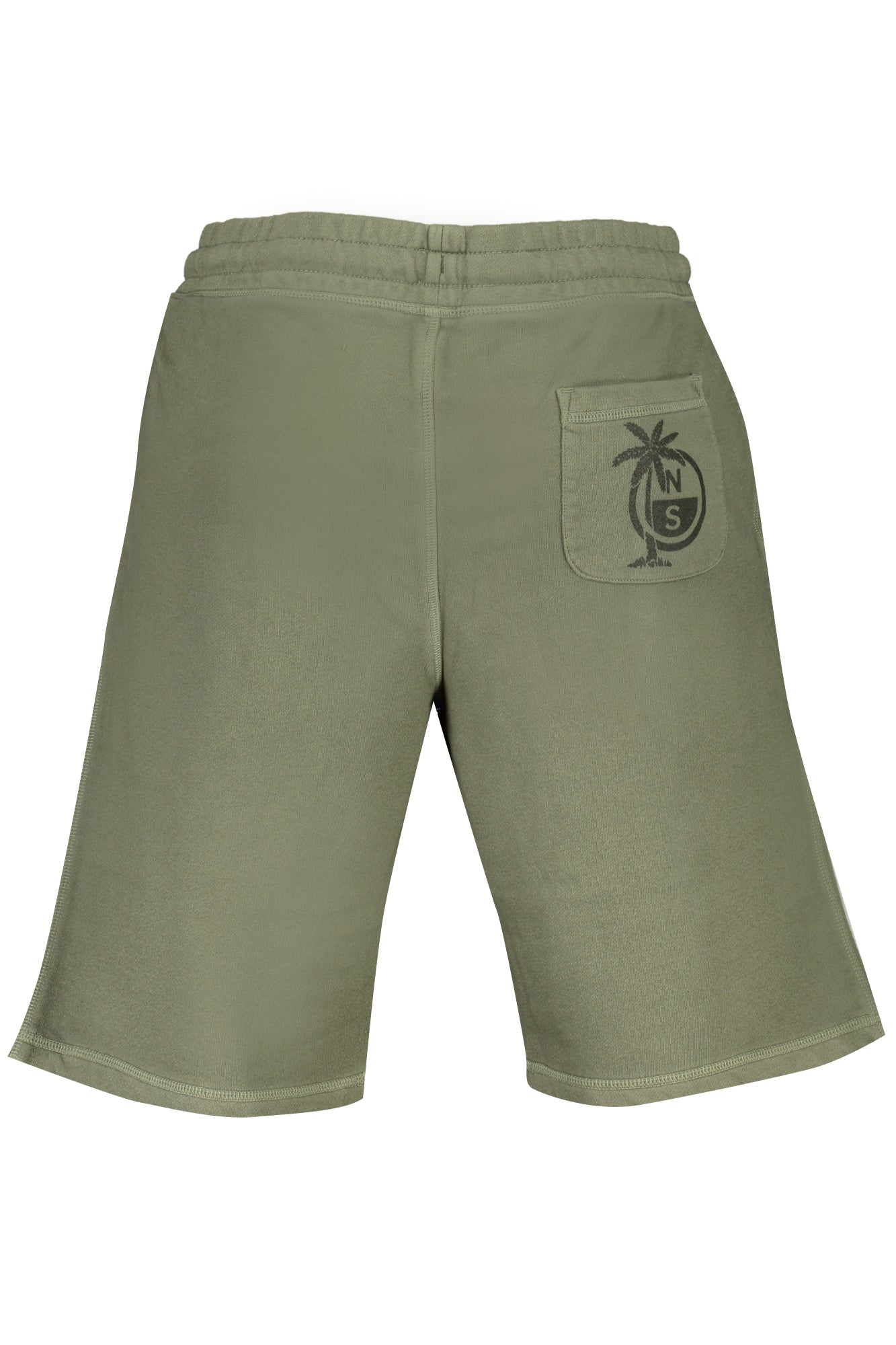 NORTH SAILS Kurze Hose Herren – Grüne Jogginghose aus Baumwolle für Sommer Grün