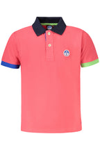 NORTH SAILS POLO KURZARM KINDER ROSA