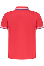 NORTH SAILS ROTES KURZARM-POLOSHIRT KINDER