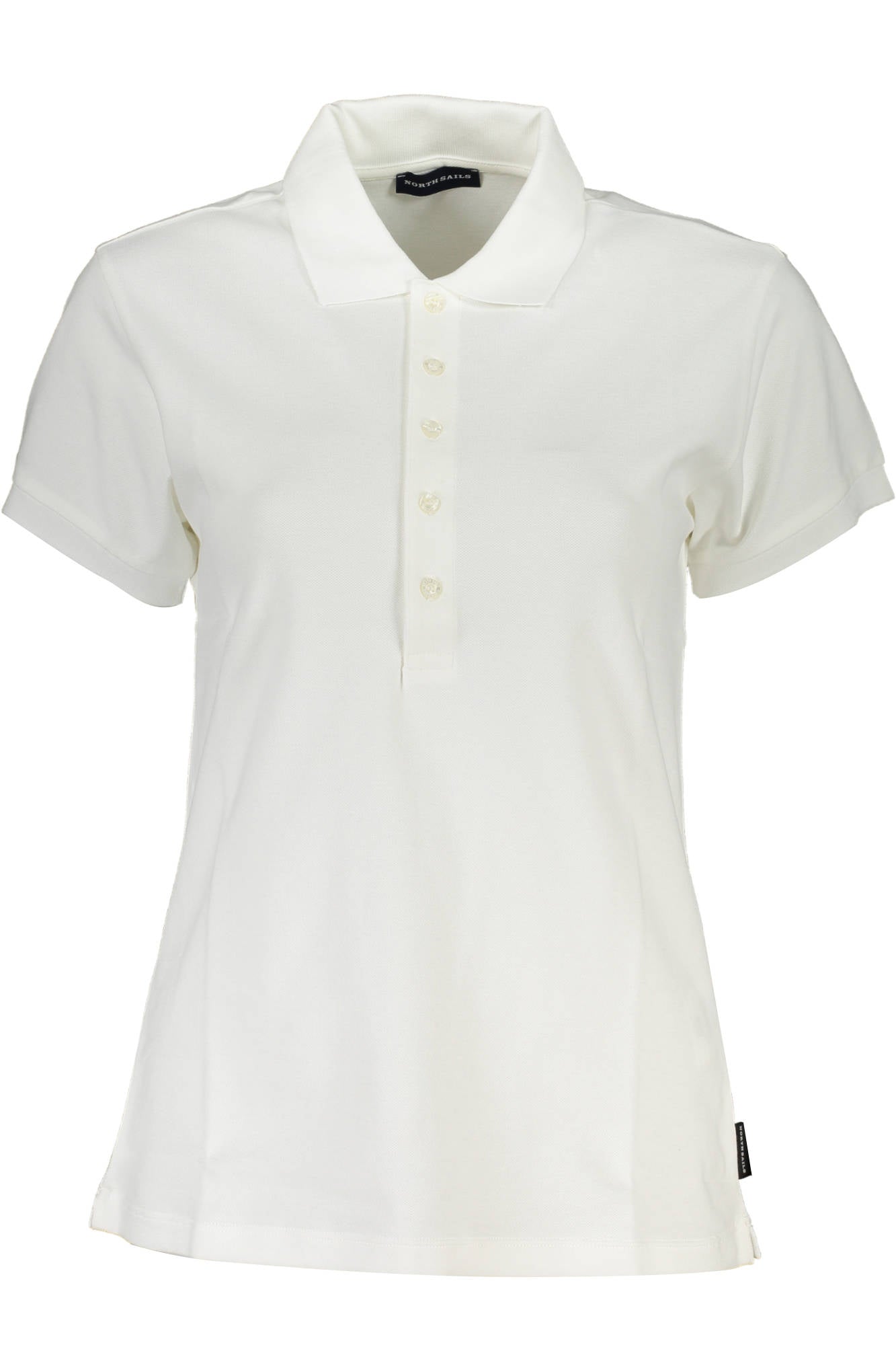 NORTH SAILS KURZARM-POLOSHIRT FÜR DAMEN WEISS Hauptbild