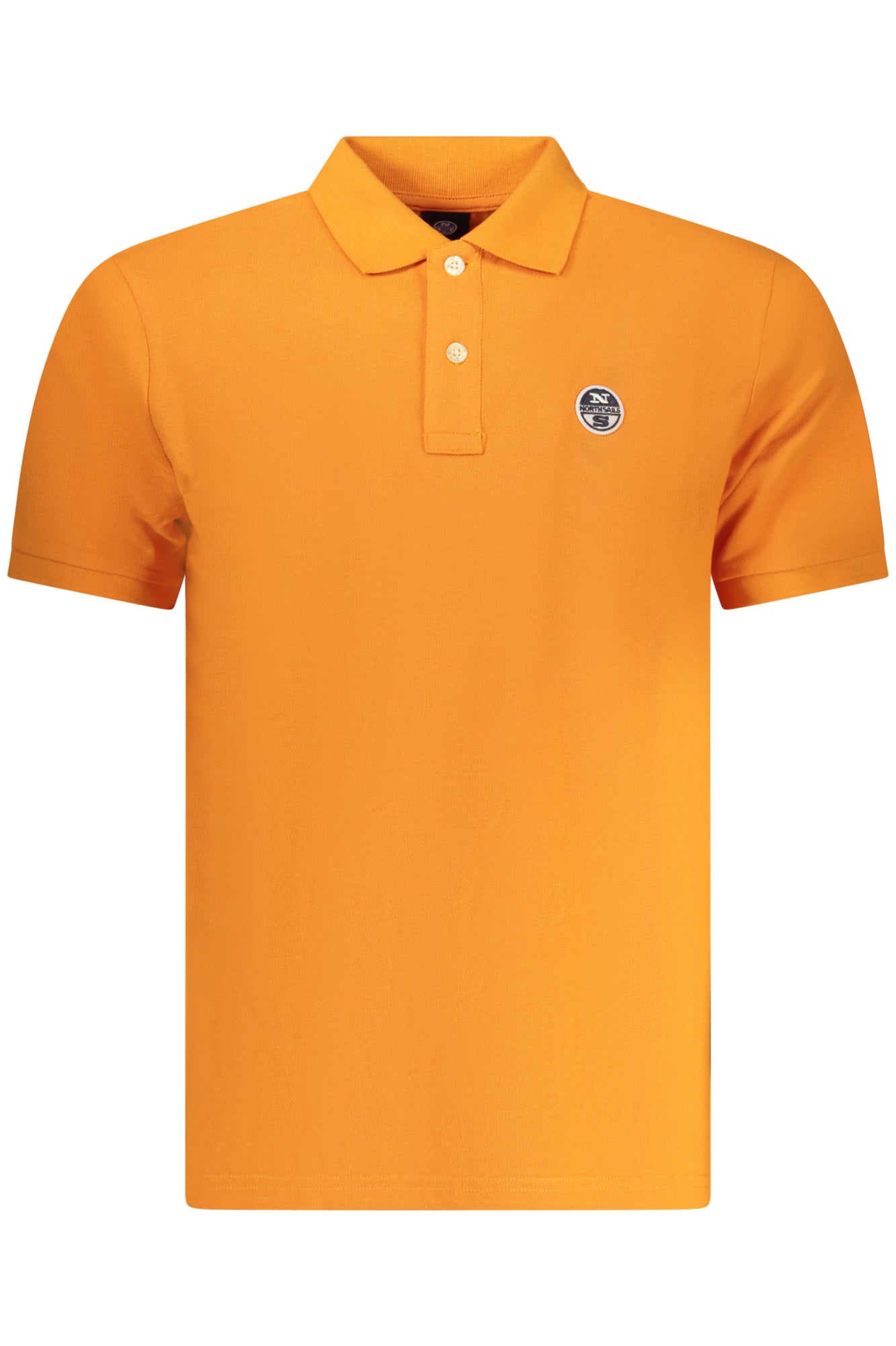 NORTH SAILS HERREN-POLOSHIRT MIT KURZEN ÄRMELN, ORANGE