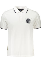 NORTH SAILS WEISSES KURZÄRMELIGES POLOSHIRT FÜR HERREN