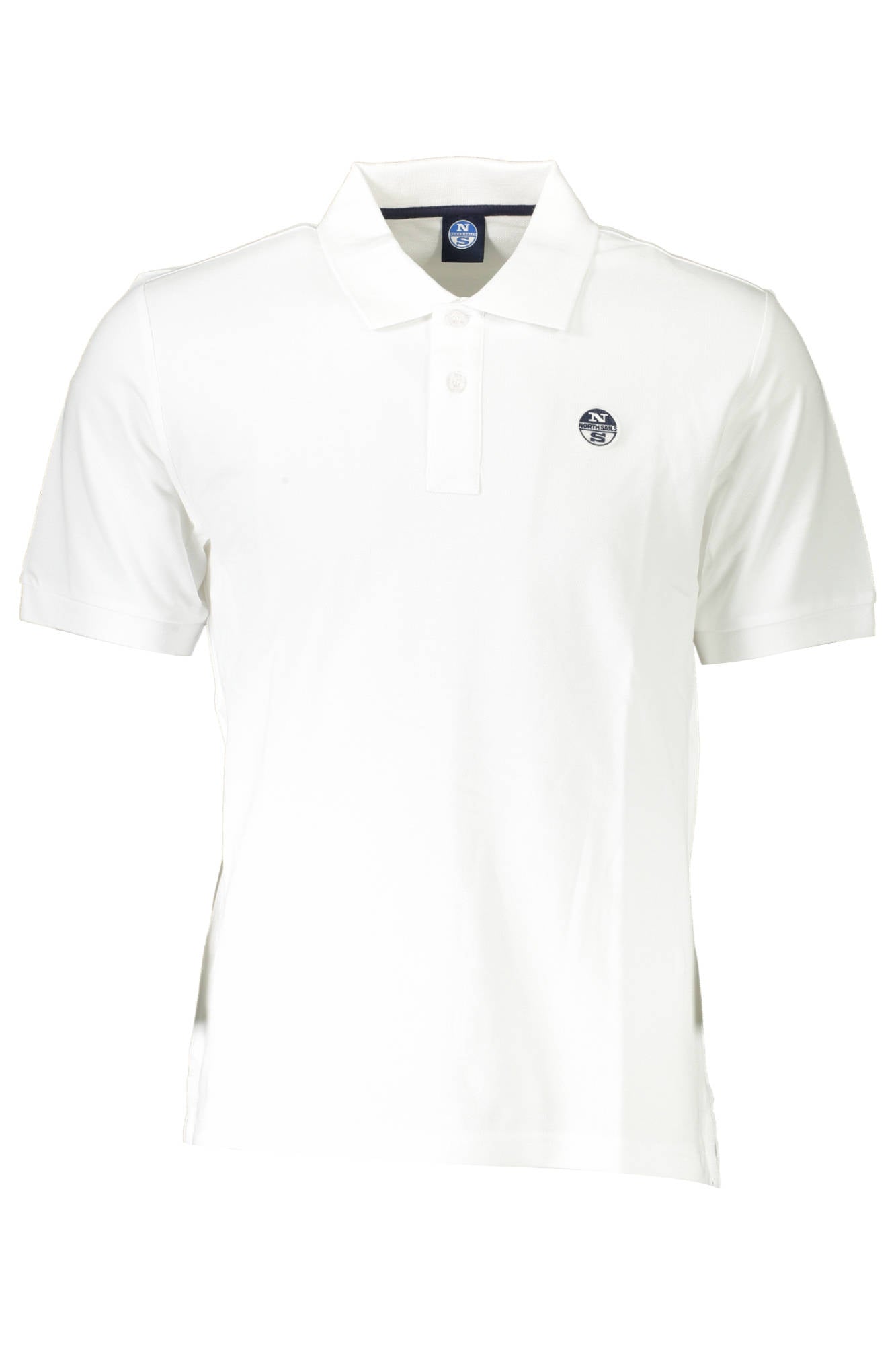 NORTH SAILS Herren Kurzarm Polo Weiß – Klassisches Poloshirt aus Baumwolle für Sommer Weiß