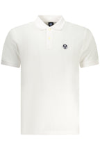 NORTH SAILS HERREN-POLOSHIRT MIT KURZEN ÄRMELN, WEISS