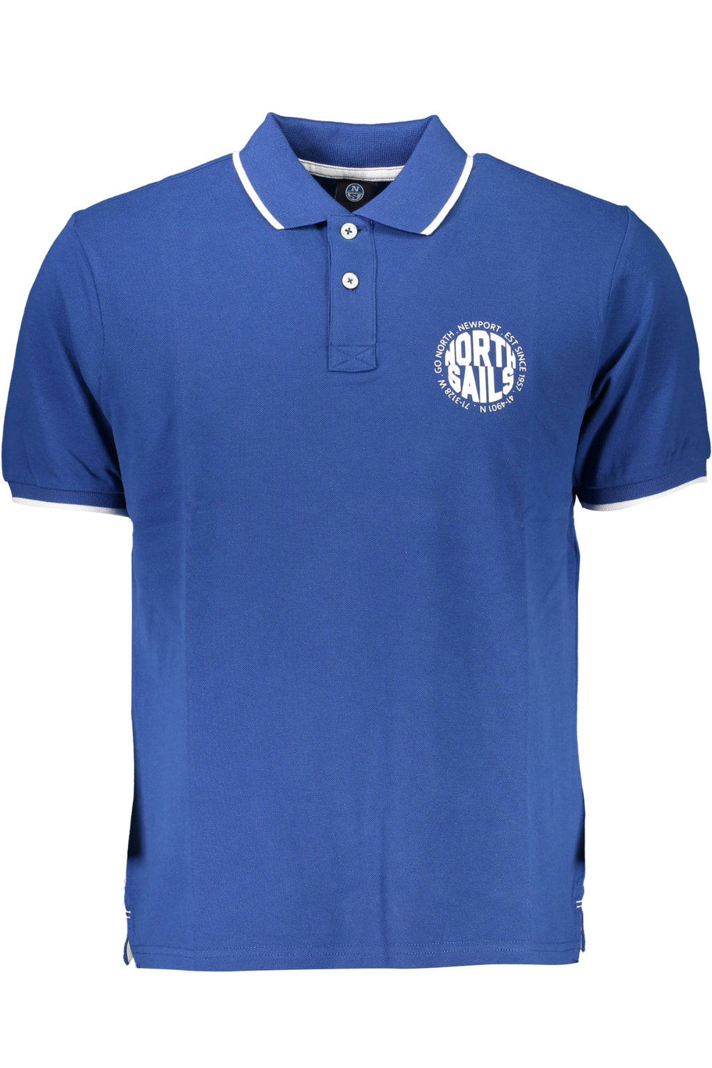 NORTH SAILS HERREN-KURZÄRMELIGES POLOSHIRT BLAU