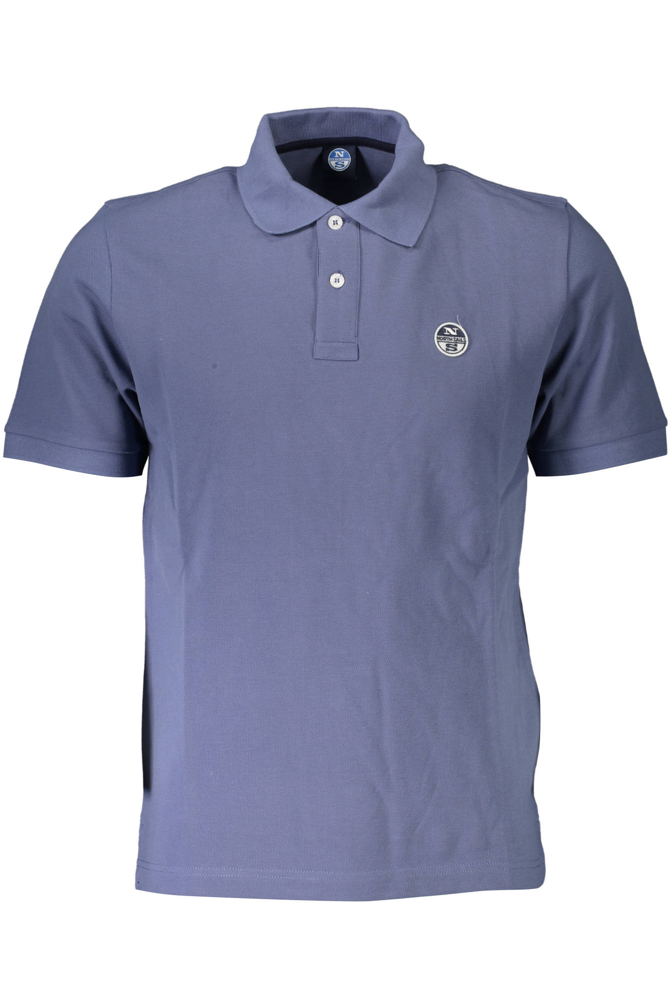 NORTH SAILS Poloshirt Herren – Kurzarm Polohemd aus Baumwolle für Sommer Blau