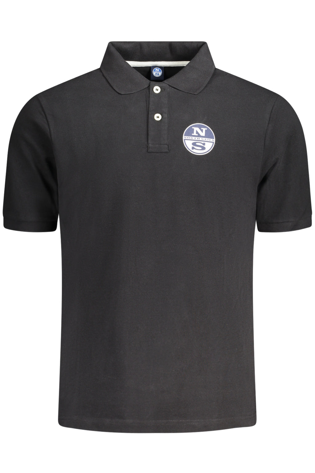 NORTH SAILS HERREN KURZARM POLO SCHWARZ