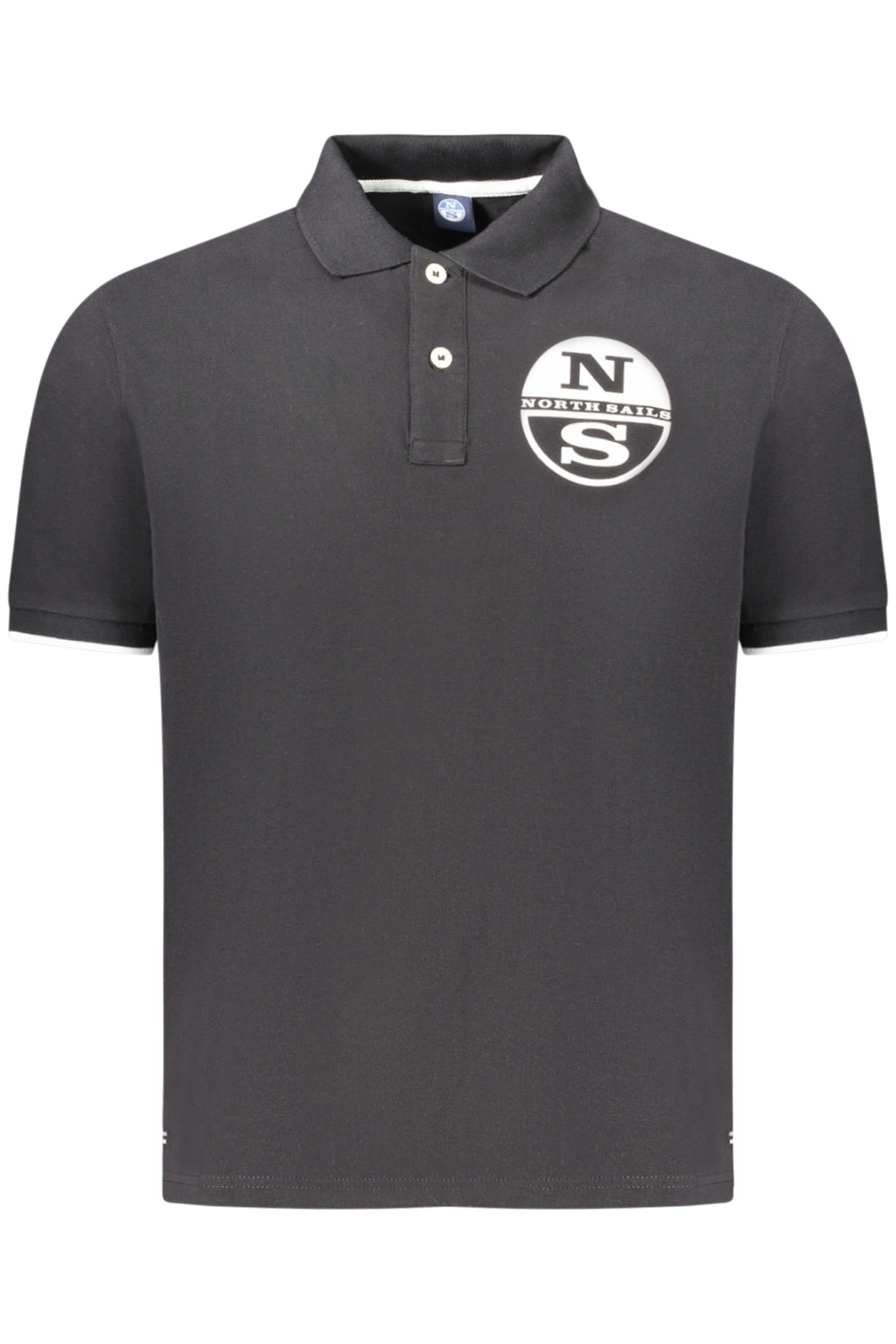 NORTH SAILS HERREN KURZARM POLO SCHWARZ