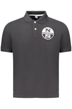 NORTH SAILS HERREN KURZARM POLO SCHWARZ