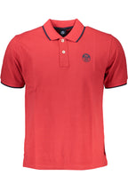 NORTH SAILS HERREN-POLOSHIRT MIT KURZÄRMELN, ROT