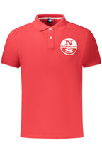 NORTH SAILS HERREN KURZARM POLOSHIRT ROT