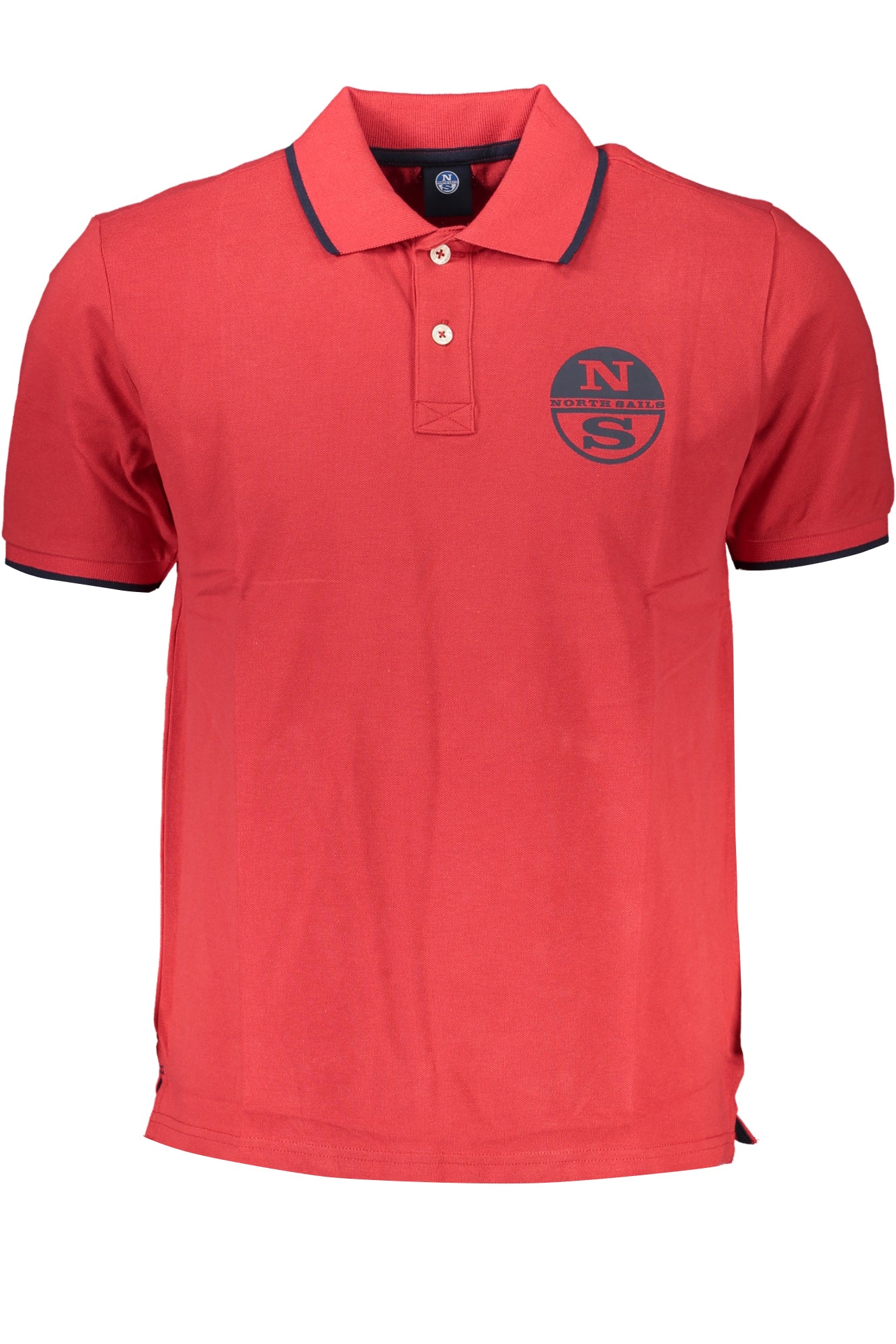 NORTH SAILS HERREN-POLOSHIRT MIT KURZÄRMELN, ROT Hauptbild