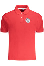 NORTH SAILS HERREN KURZARM POLOSHIRT ROT