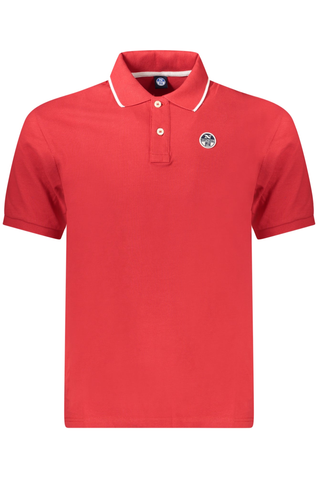 NORTH SAILS HERREN KURZARM POLOSHIRT ROT Hauptbild