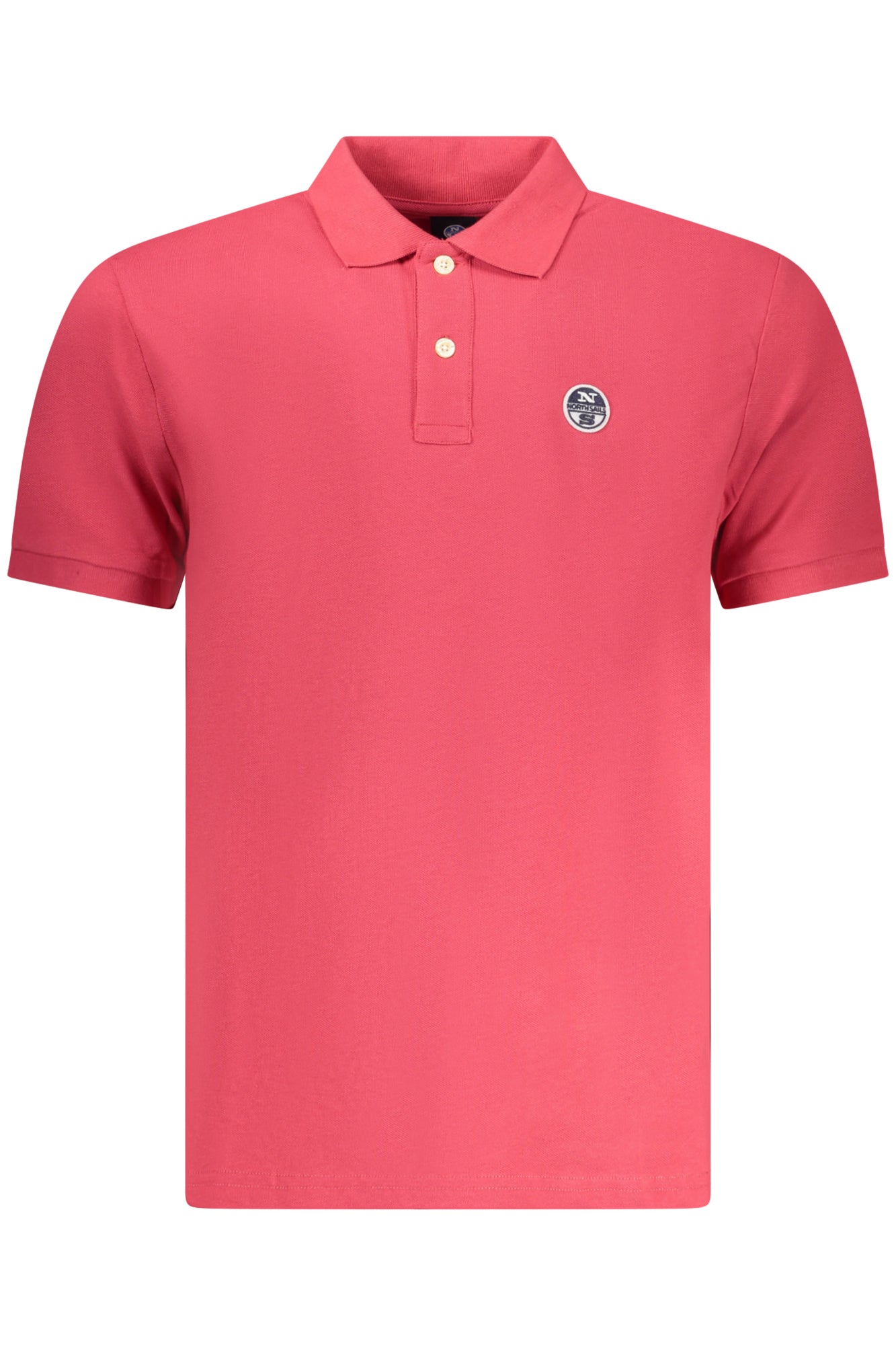 NORTH SAILS HERREN-POLOSHIRT MIT KURZEN ÄRMELN, ROT
