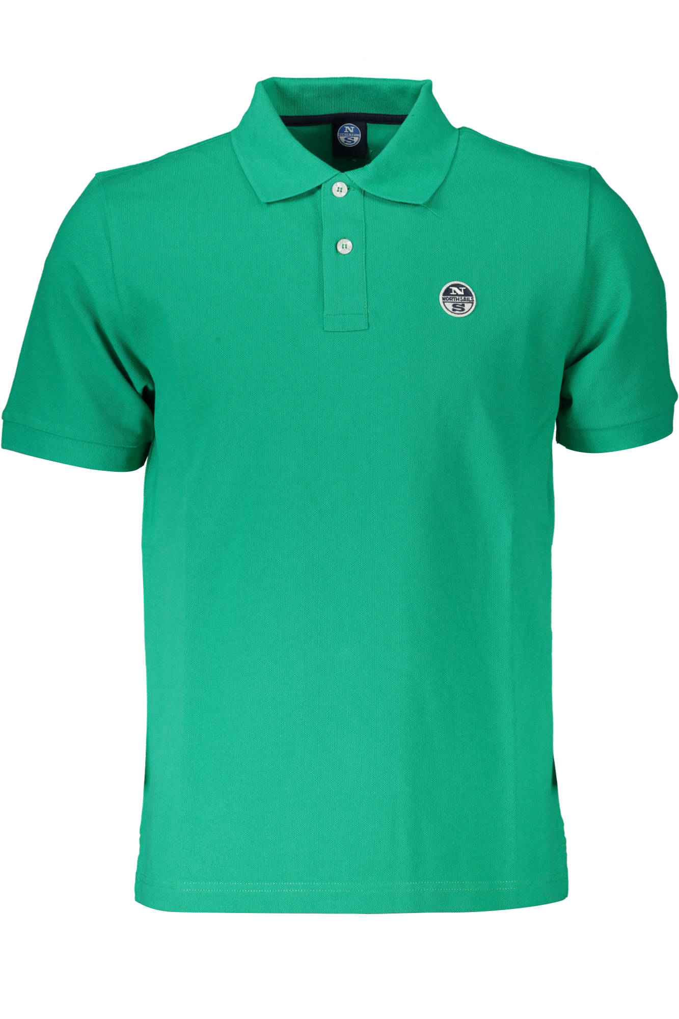 NORTH SAILS Poloshirt Herren – Kurzarm Polohemd aus Baumwolle für Sommer Grün