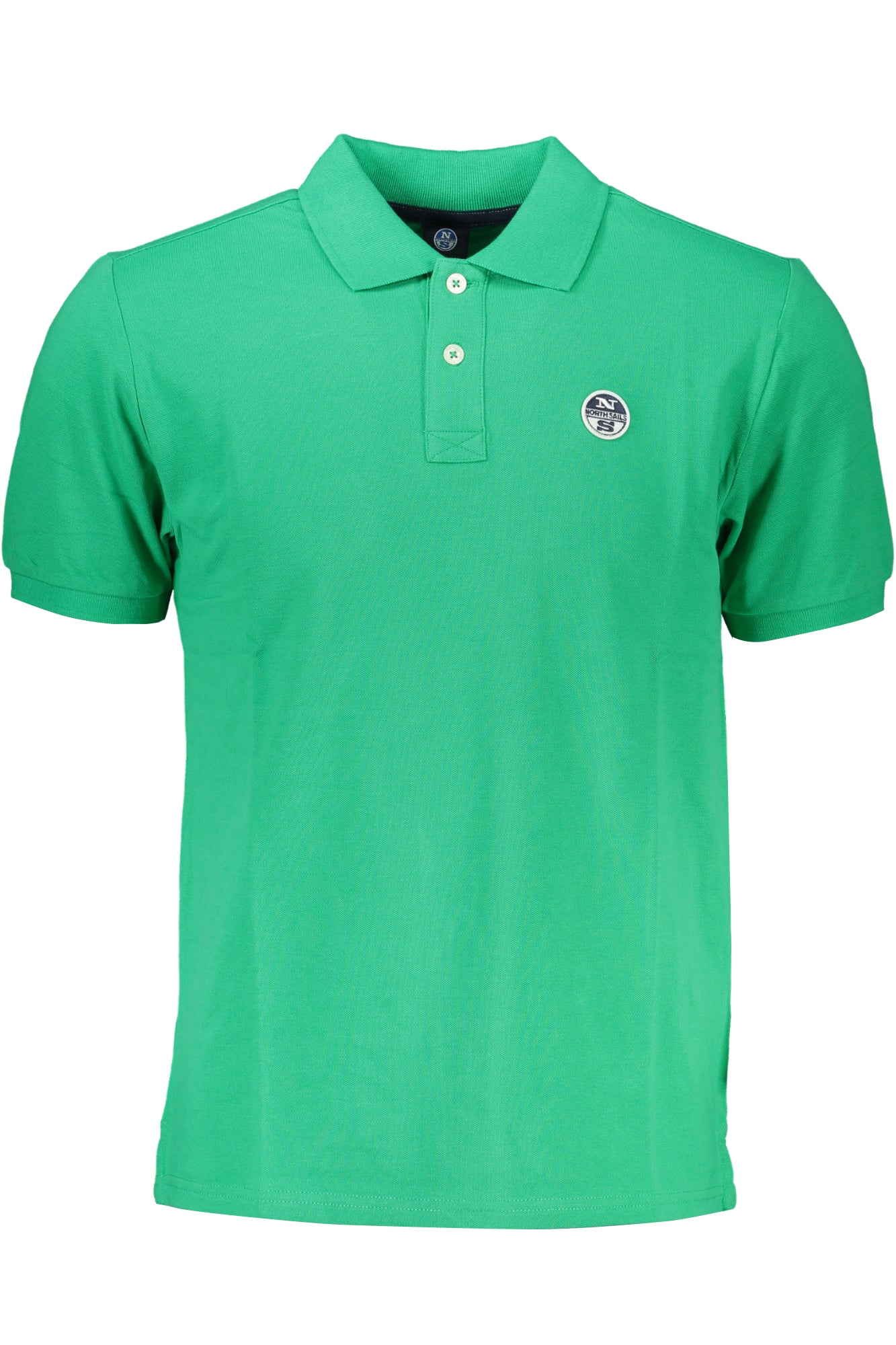 NORTH SAILS GRÜNES KURZÄRMELIGES POLOSHIRT FÜR HERREN Hauptbild
