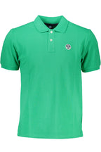 NORTH SAILS GRÜNES KURZÄRMELIGES POLOSHIRT FÜR HERREN