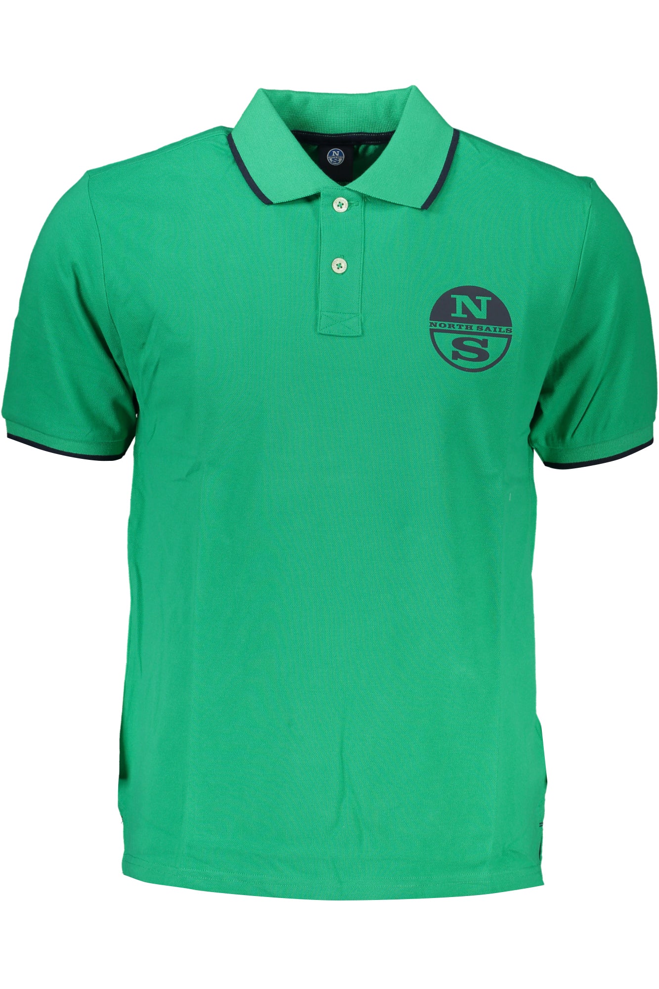 NORTH SAILS GRÜNES KURZÄRMELIGES POLOSHIRT FÜR HERREN Hauptbild