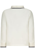 NORTH SAILS LANGÄRMLIGES POLOSHIRT FÜR KINDER, WEISS