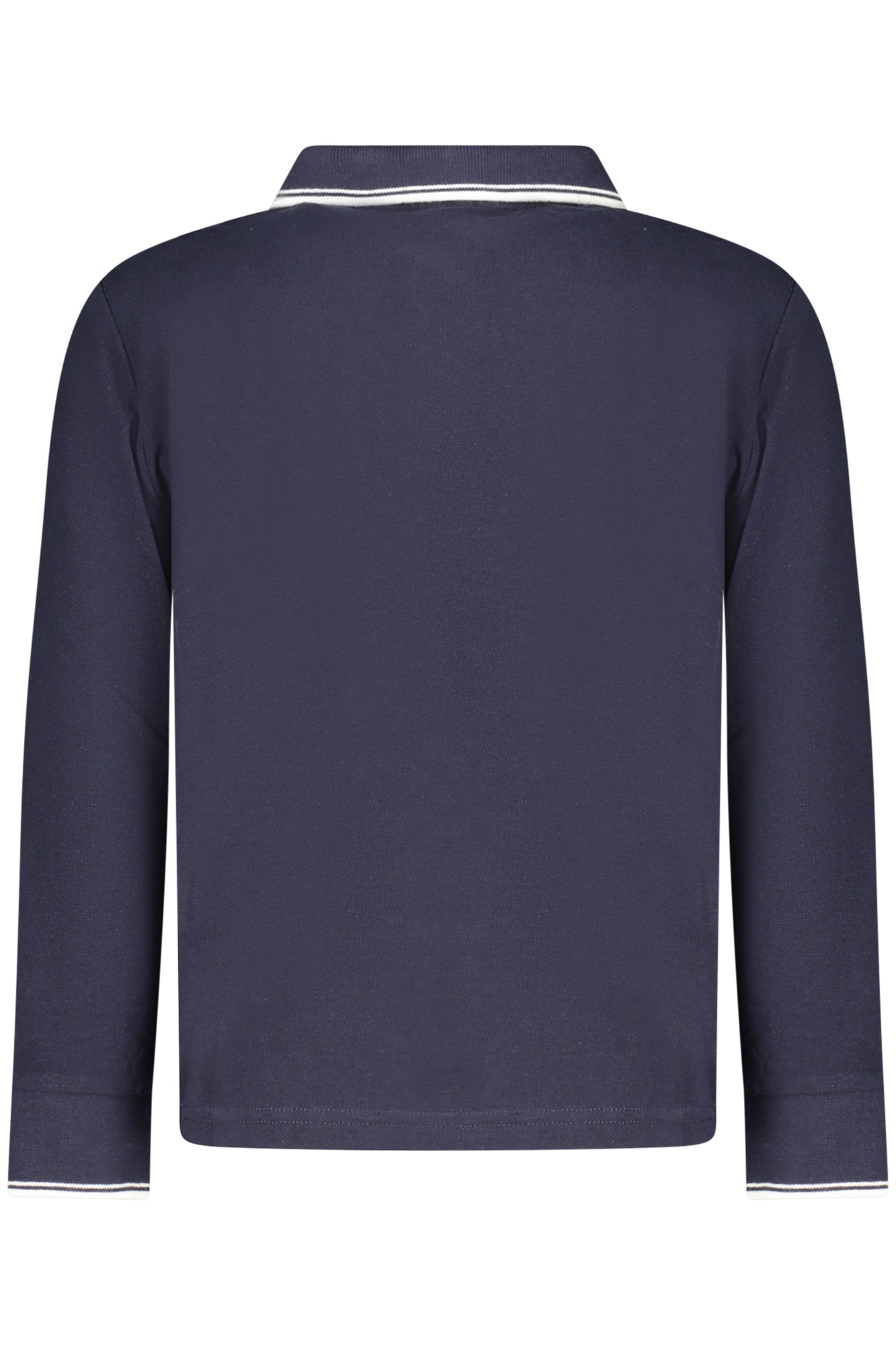 NORTH SAILS Poloshirt Langarm für Jungen – Weiß mit Logo-Details | soulluna.de Blau