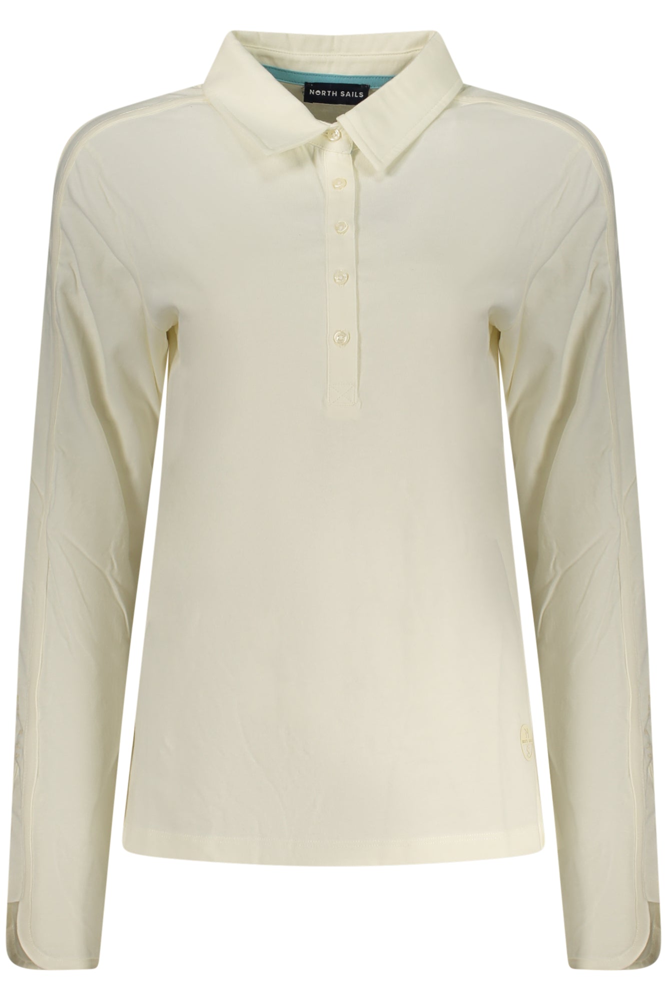 NORTH SAILS Poloshirt Damen Langärmlig – Ocean Positive Kollektion Weiß