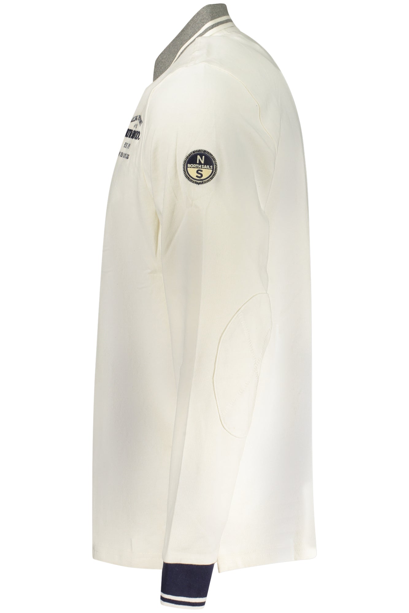 NORTH SAILS HERREN LANGÄRMLIGES POLOSHIRT WEISS