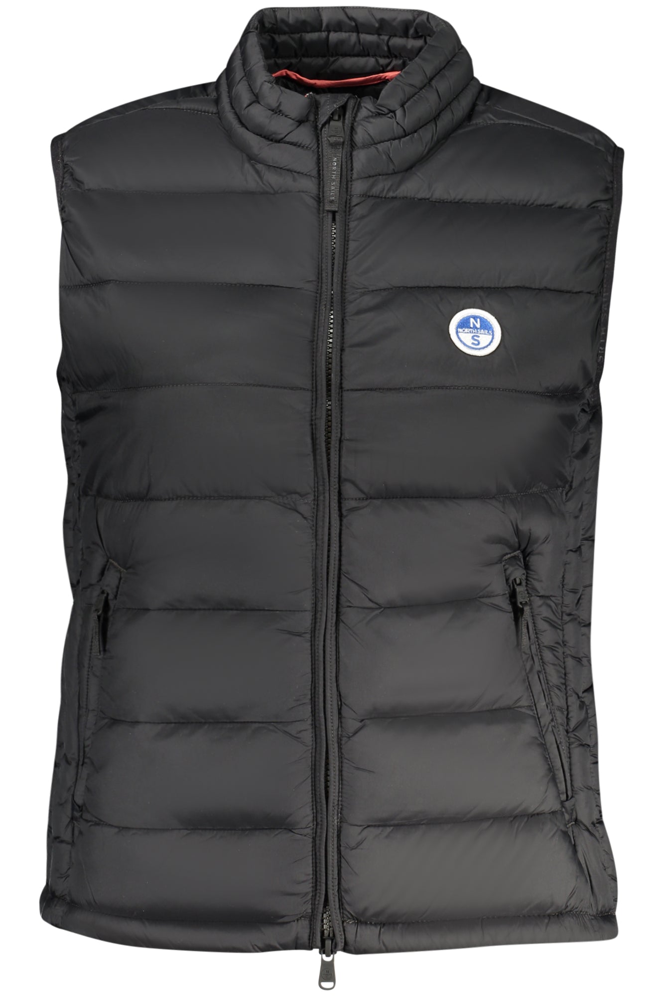 NORTH SAILS Damen Ärmellose Weste Weiß – Wasserdicht & Ozeanpositiv Schwarz