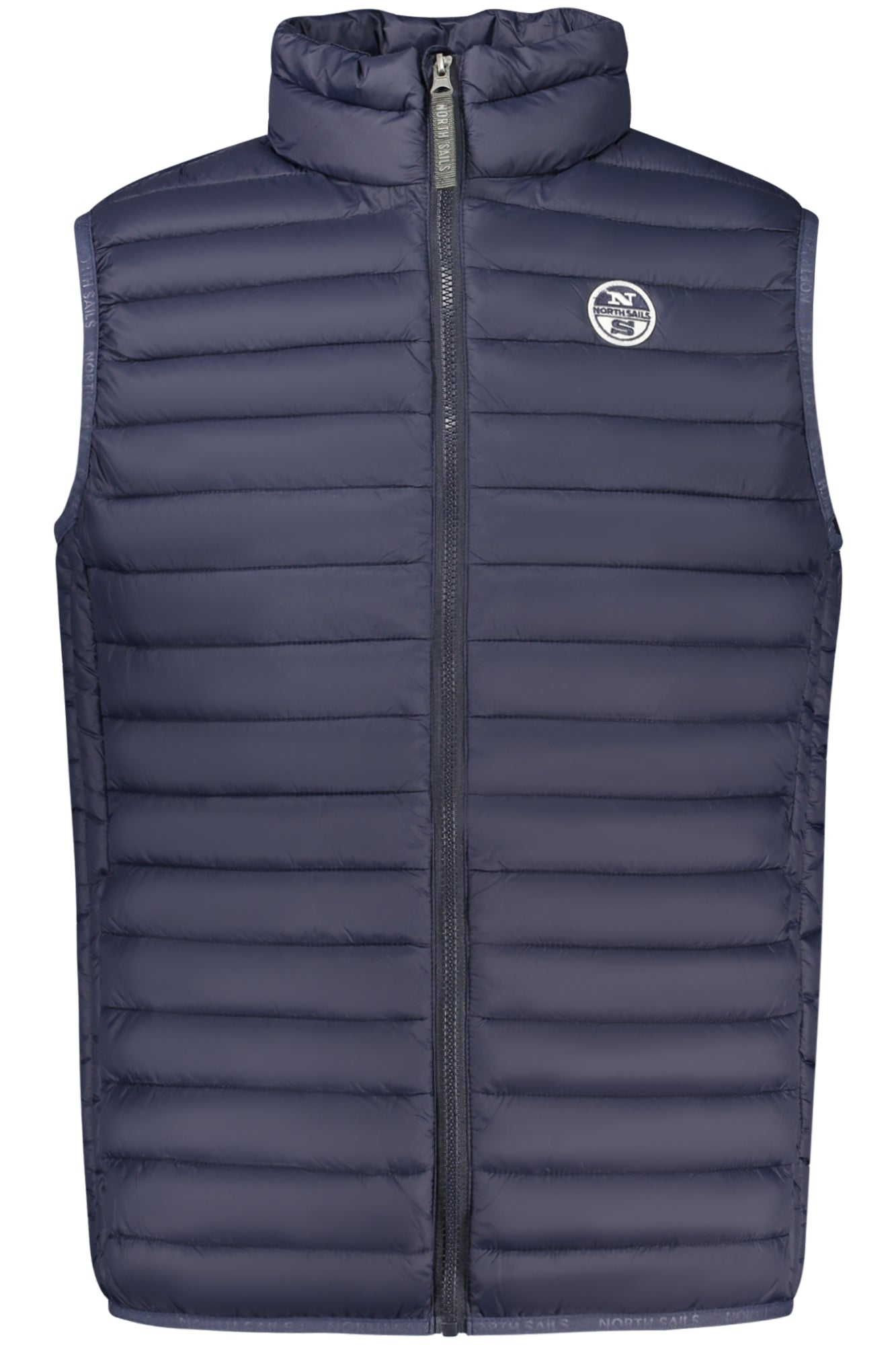 NORTH SAILS Ärmellose Jacke Herren – Blaue Sommerjacke mit Logo-Applikation Blau