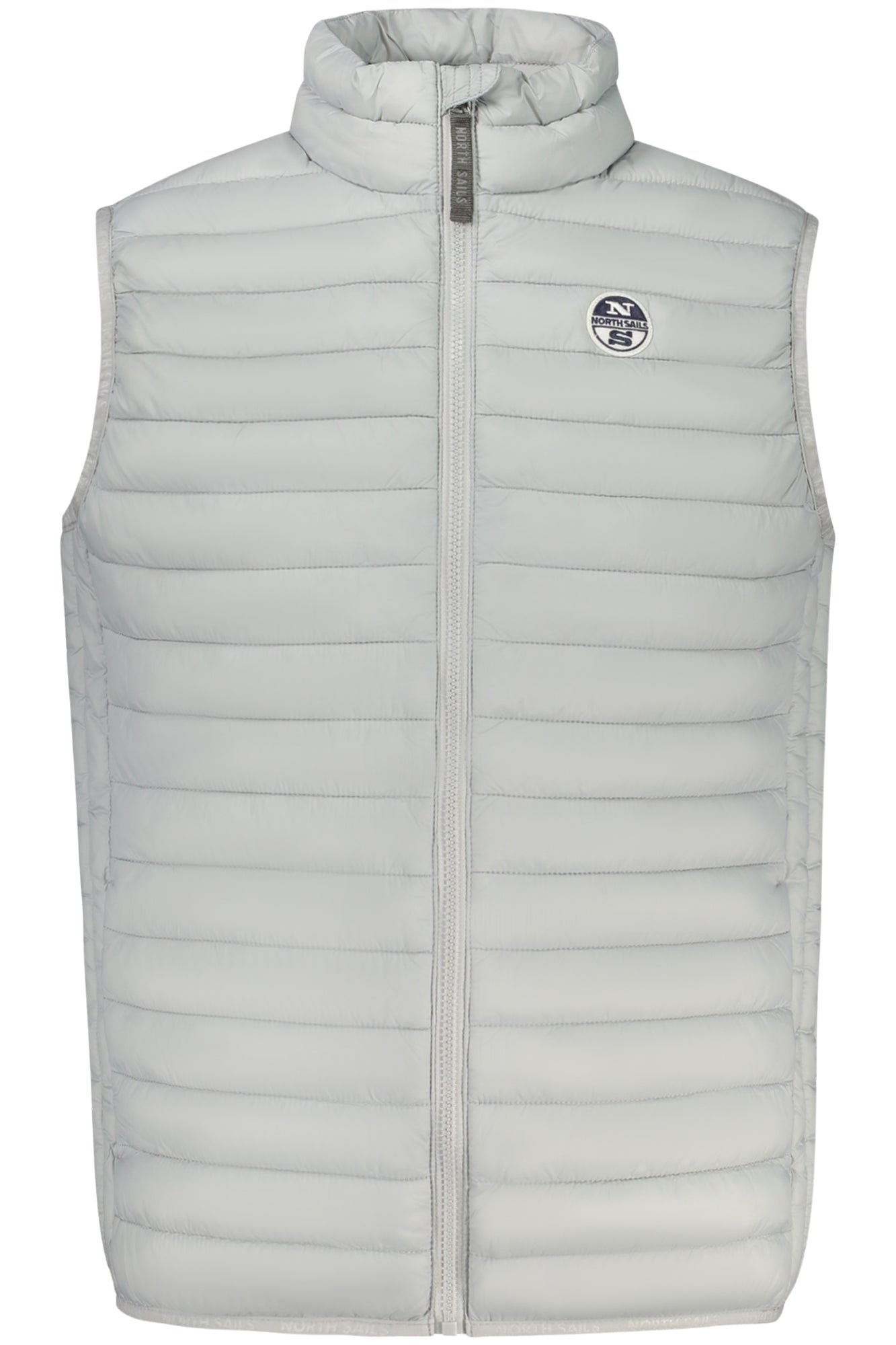 NORTH SAILS Ärmellose Jacke Herren – Blaue Sommerjacke mit Logo-Applikation Grau
