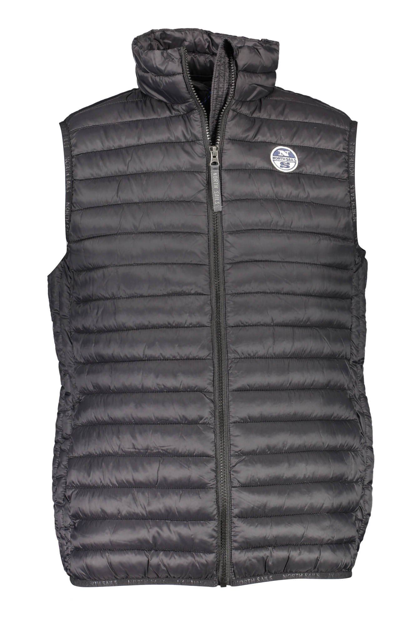 NORTH SAILS Ärmellose Jacke Herren Schwarz – Winddichte Funktionsjacke für Herbst/Winter Schwarz