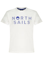 NORTH SAILS WEISSES KURZÄRMELIGES T-SHIRT FÜR KINDER