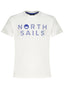 NORTH SAILS WEISSES KURZÄRMELIGES T-SHIRT FÜR KINDER