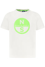 NORTH SAILS KURZARM-T-SHIRT KINDER WEISS
