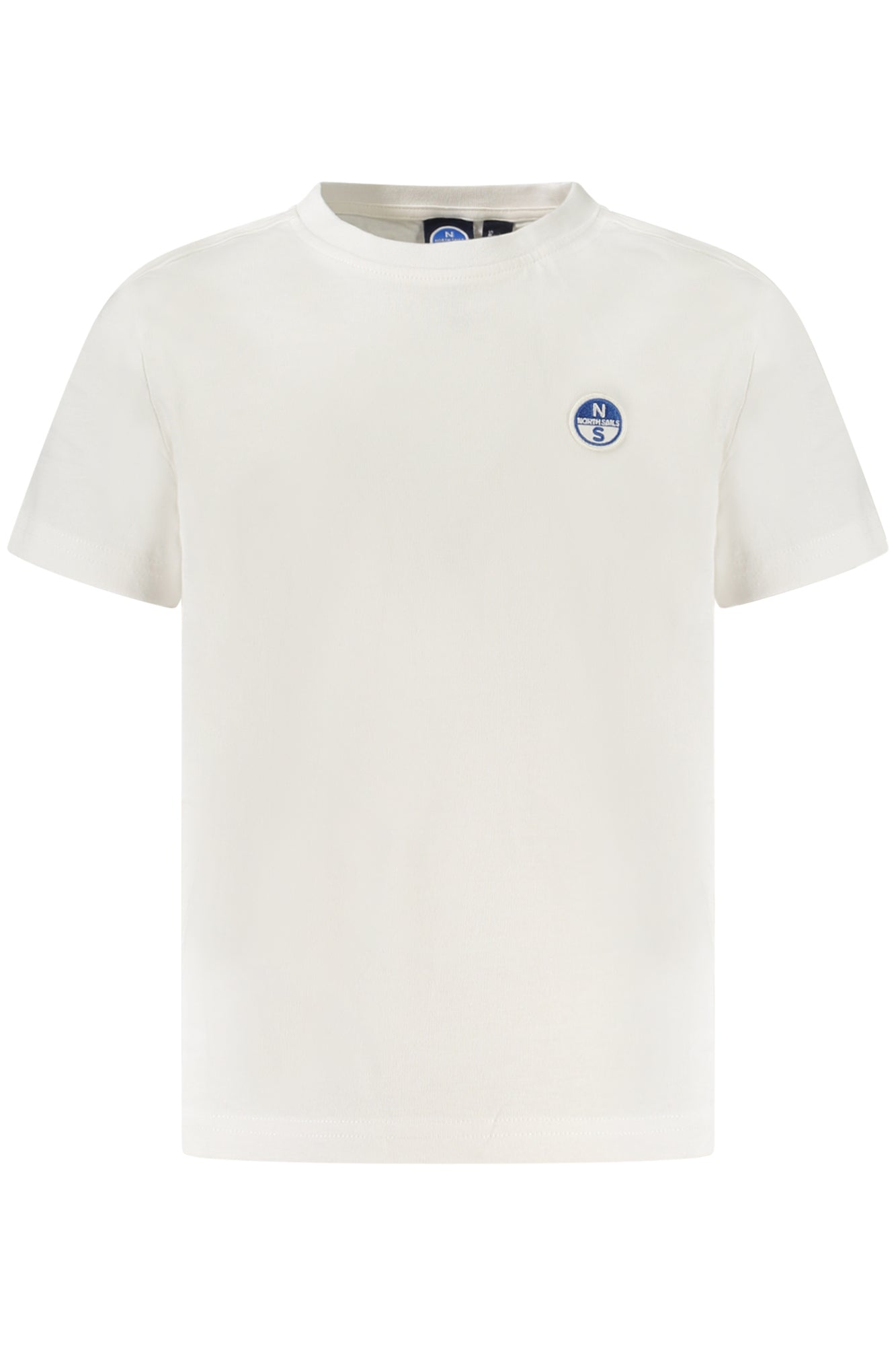 NORTH SAILS Kurzarm-T-Shirt Junge – Rosa mit Logo-Applikation | soulluna.de Weiß