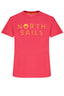 NORTH SAILS KURZÄRMELIGES T-SHIRT FÜR KINDER ROT