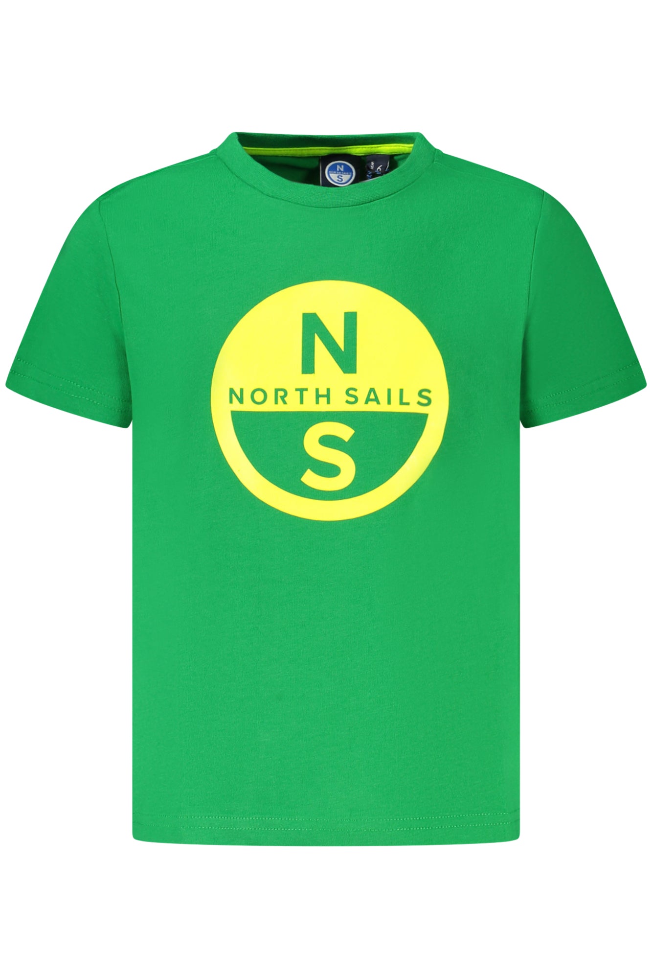 NORTH SAILS Kurzarm T-Shirt für Jungen – 100% Baumwolle, Logo-Print | soulluna.de Zweitbild