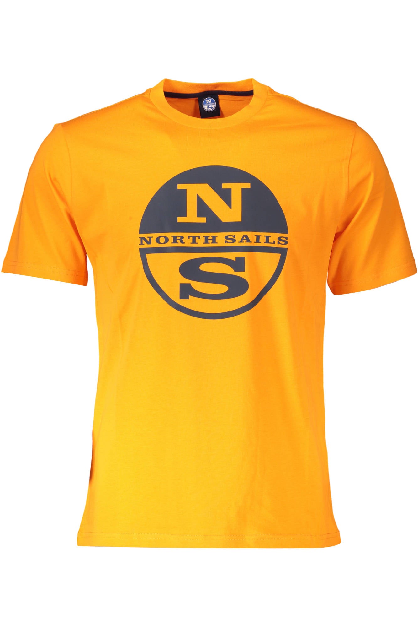 NORTH SAILS T-Shirt Herren – Kurzarm mit Logo-Print in Orange | soulluna.de Orange